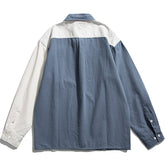 Chemise à manches longues à motif cœur assorti